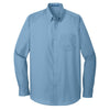 w100-port-authority-light-blue-poplin-shirt