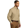 Port Authority Men's Wheat Long Sleeve Carefree Poplin Shirt