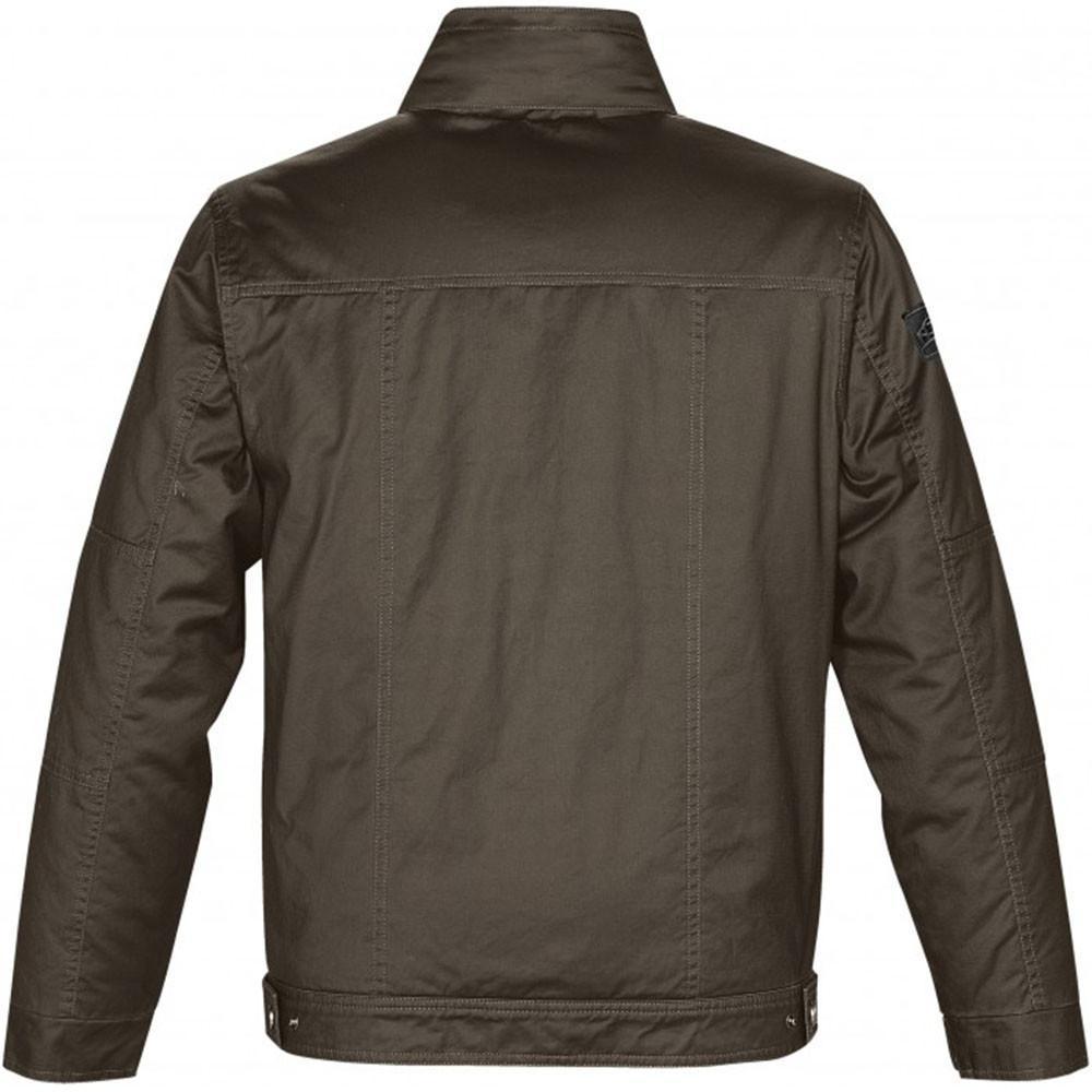 Stormtech Men's Brown Outback Waxed Twill Jacket