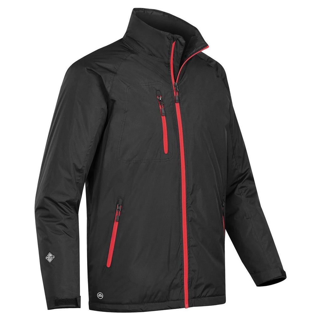 Stormtech Men's Black/Bright Red Bolt Thermal Shell