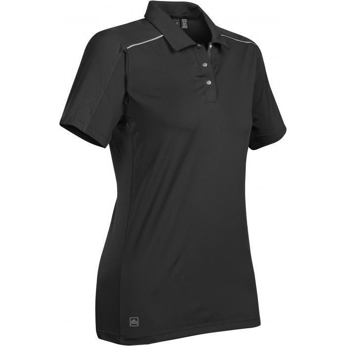 Stormtech Women's Black Optic Technical Polo