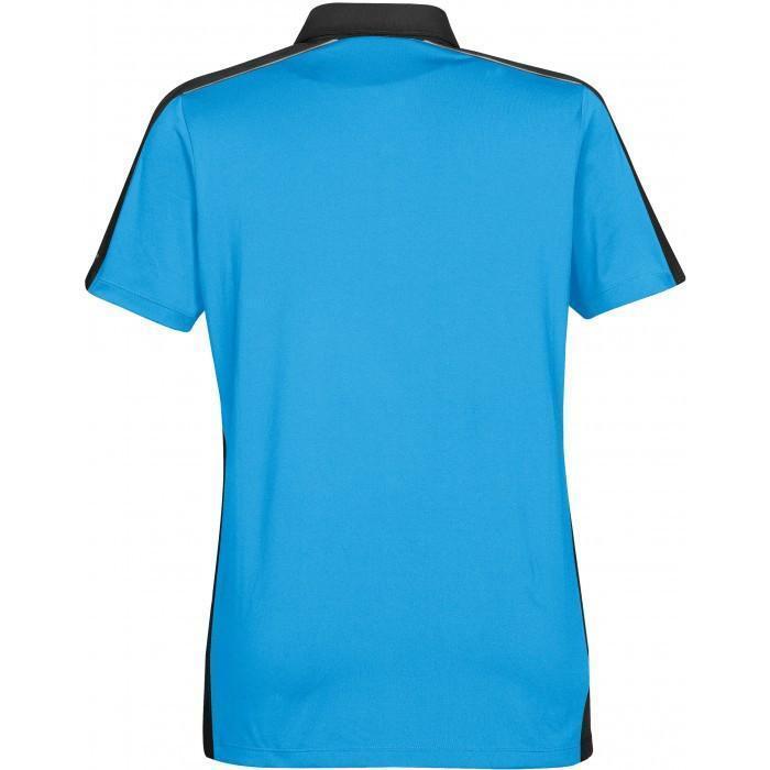 Stormtech Women's Electric Blue/Black Optic Technical Polo