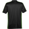 Stormtech Men's Black/Spring Green Bolt Polo