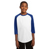 yst205-sport-tek-blue-baseball-jersey