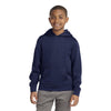 yst244-sport-tek-navy-hooded-pullover