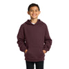 yst254-sport-tek-burgundy-hooded-sweatshirt