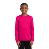 yst350ls-sport-tek-pink-tee