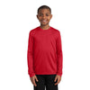 yst350ls-sport-tek-red-tee