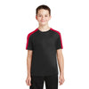 yst354-sport-tek-red-tee