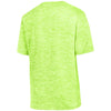 Sport-Tek Youth Lime Shock Electric PosiCharge Electric Heather Tee