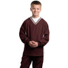 yst62-sport-tek-burgundy-wind-shirt