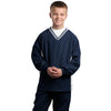 yst62-sport-tek-navy-wind-shirt