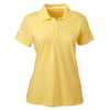 adidas-womens-yellow-jersey-polo