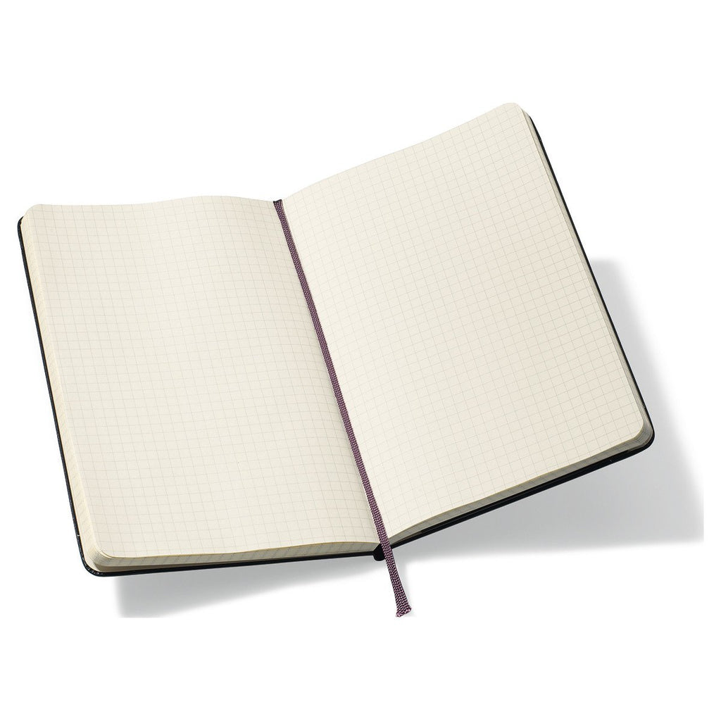 Moleskine Black Hard Cover Squared Large Notebook
