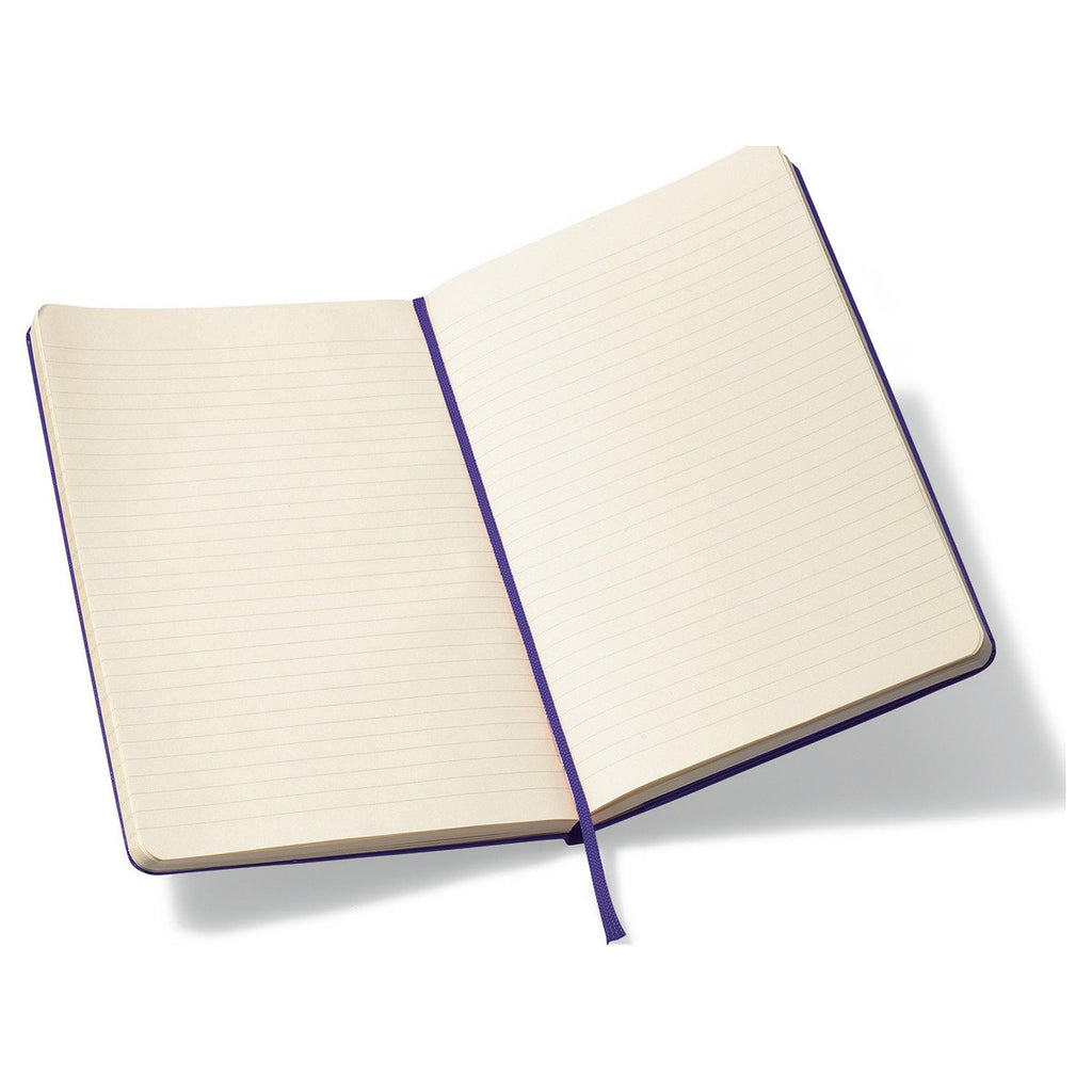 Moleskine Brilliant Violet Hard Cover Ruled Large Notebook