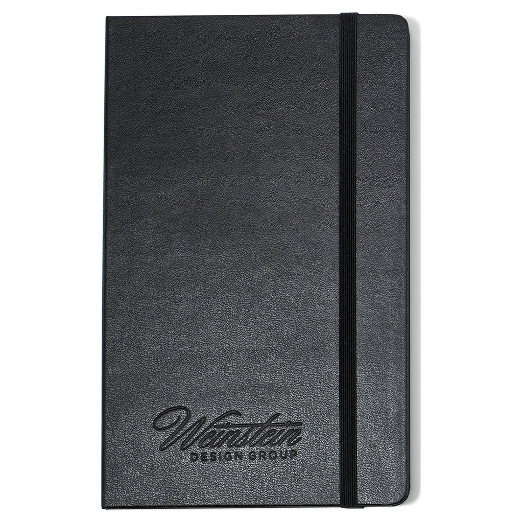 Moleskine Black Hard Cover Plain Large Notebook