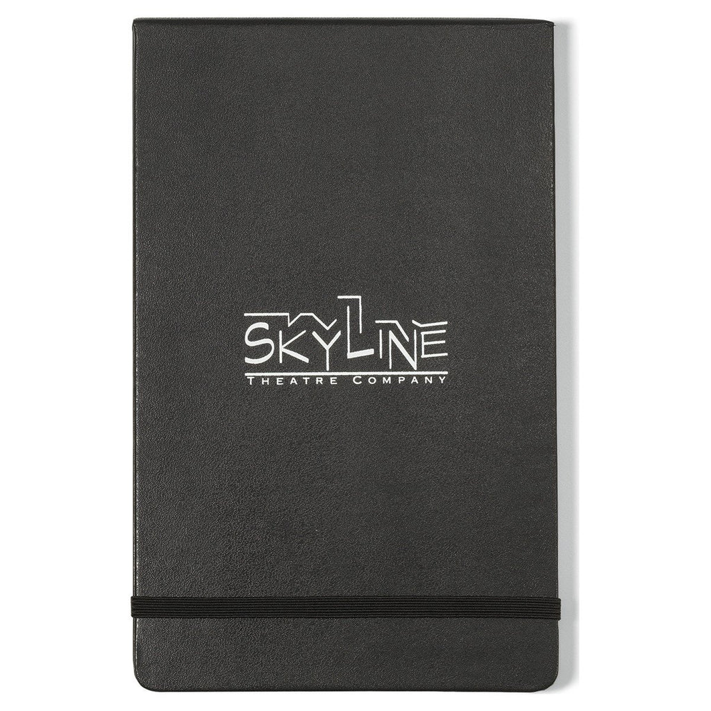 Moleskine Black Hard Cover Ruled Large Reporter Notebook
