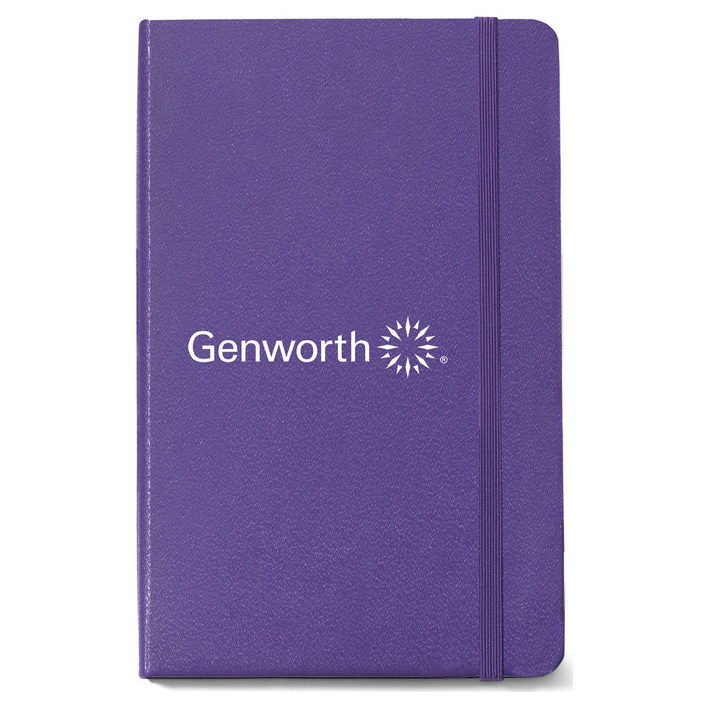 Moleskine Brilliant Violet Hard Cover Ruled Large Notebook